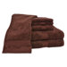 100% Supima Cotton 6-Piece Towel Set in Coffee Bean