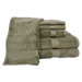 100% Supima Cotton 6-Piece Towel Set in Sage