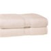 100% Supima Zero-Twist Cotton 2-Piece Oversized Bath Sheet/Towel Set in Ivory