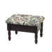 Queen Anne Style Footstool with Storage