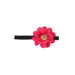 Infant Polka Dot Headband with Hot Pink Peyton Flower