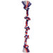 Cotton Blend 5 Knot Rope Tug Dog Toy in Multi
