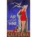 Air Like Wine Vintage Sign