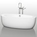 UVA 69&rdquo; Soaking Bathtub