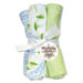 Caterpillar Four Piece Terry Burp Cloth Set