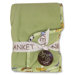 Chibi Zoo Sage Fleece Receiving Blanket