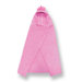 Terry Velour Pink Princess Hooded Towel