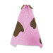Terry Velour Pink Puppy Hooded Towel