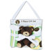 Giggles Bib, Burp and Buddy Gift Set