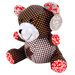 Chocolate Kiss Bear Stuffed Toy