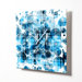 Bubbles Blue Wall Clock