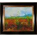 Green Ears of Wheat II Canvas Art by Vincent Van Gogh Impressionism 