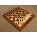 Wood Magnetic Folding Chess and Backgammon
