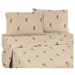 Buckmark Sheet Set in Tan