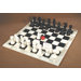 Alabaster Chess Set in Black / White