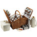 Huntsman Basket for Four with Coffee Service in Santa Cruz