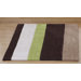 Aspire Madeire Chocolate / Green Contemporary Rug