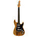 Electric Guitar with Gig Bag and Cable in Natural