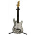 Electric Guitar with Gig Bag and Cable in Zebra