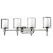 Argenta 4 Light Vanity Light in Chrome