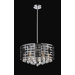 Mirach 6 Light Crystal Chandelier in Chrome
