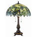 Woodland 3 Light Table Lamp in Chestnut Bronze