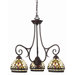 Templeton 3 Light Chandelier in Chestnut Bronze