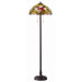 Rosa 3 Light Floor Lamp in Chestnut Bronze