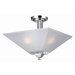 Luxe 3 Light Semi Flush Mount