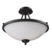 Chambley 3 Light Semi-Flush Mount