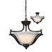 Lagoon 3 Light Bowl Pendant