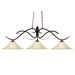 Phoenix 3 Light Billiard Pendant