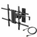 Articulating LCD Wall Mount for 26" to 52" Screens in Hi-Gloss Black