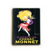Cognac Monnet Wood Sign - 12" x 9"