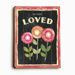 Three Flowers Planked Wood Sign - 20" x 14"