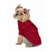 Fancy Cable Dog Sweater with Scarf