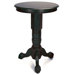 Black Finish Pub Table with Ball and Claw Legs