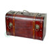 Antique Pirate Suitcase with Lion Rings