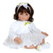 Adora "White Daisies" Doll with Dark Brown Hair / Brown Eyes
