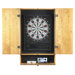 Oak Dart Board Cabinet With Oak Finish