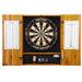 Metropolitan Oak Steel-Tip Dartboard Cabinet