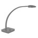 Pelle 18" Table Lamp in Brushed Platinum