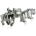 Bull and Bear Cufflinks