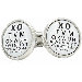 Eye Chart Novelty Cufflinks