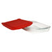 4 Qt. Oblong Baking Dish with Plastic Cover