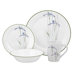 Impressions Shadow Iris 16 Piece Dinnerware Set