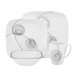 Scribble Lines 16 Piece Dinnerware Set