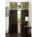 Terra Panel Pair in Green / Chocolate