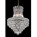 Tranquil 6 Light Chandelier with Crystal