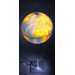 Globe Earth Lamp with German Lettering